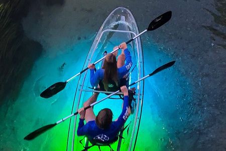 Clear Kayak Sunset Glow Experience