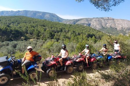 ATV Guided Tour to The Waterfalls Fuentes del Algar