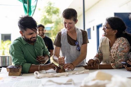 Natural Dye Block Printing Workshop