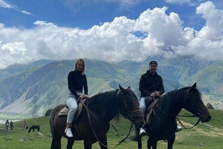 Horseback Riding Tour in Kazbegi to Elia Monastery