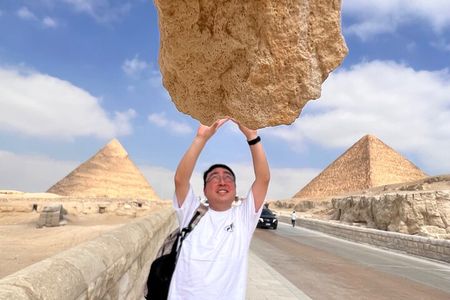 All Inclusive - Giza Pyramids , Sphinx- GEM- King Tut -solar Boat