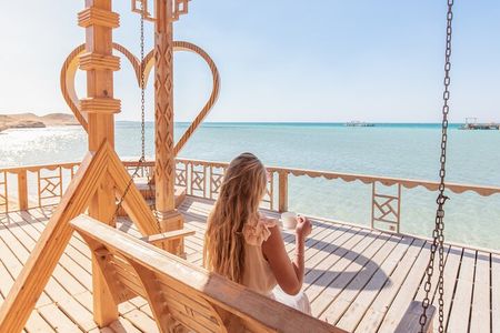 Orange bay Island Parasailing, Snorkeling with Lunch - Hurghada