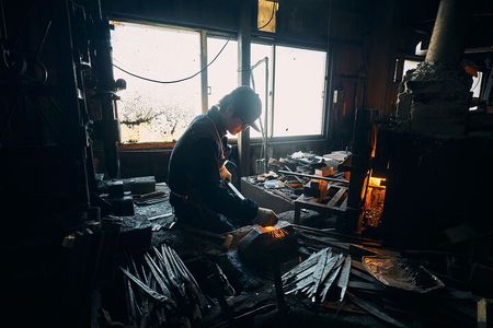 Private Echizen Knife Making Factory and walking Tour 