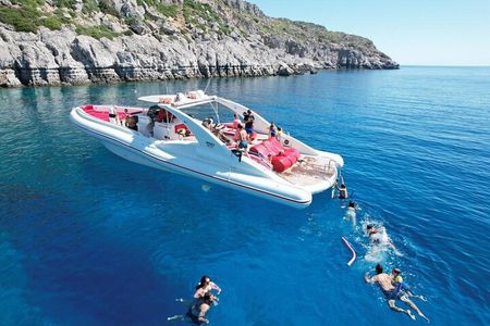 4 Hour Beach Tour with Meal and Unlimited Drinks in Rhodes