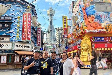 Osaka in 1 Day from Kobe by Private Car with Licensed Guide