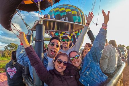  Flight in Balloon Teotihuacan+Archaeological Zone+ Breakfast in CUEVA 