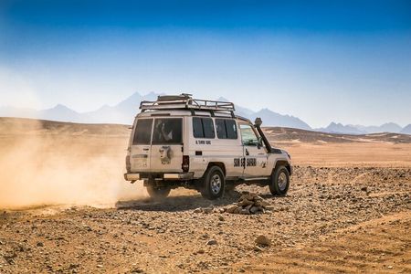 Dinner Party Super Safari Jeep, Quad & Camel Ride at Marsa Alam