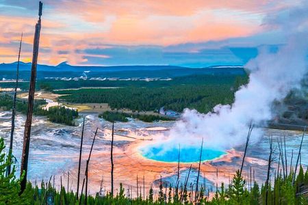 Yellowstone Grand Teton & Jackson Hole 5-day Fully Guided Tour 