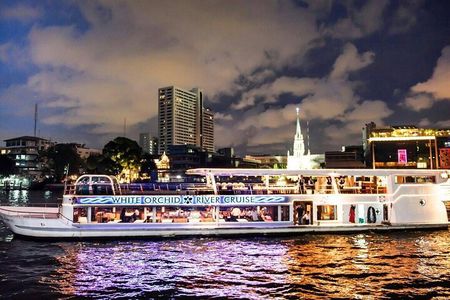 White Orchid Sunset Dinner Cruise Calypso Ladyboy Cabaret Show