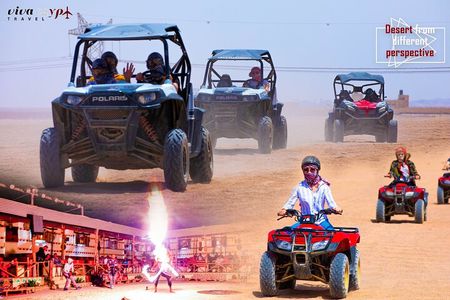 Hurghada Adrenaline Safari ATV, Buggy, Camel, Dinner & Show