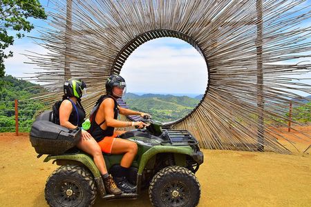 2 hour ATV Tour & Waterfalls + Chocolate Experience 