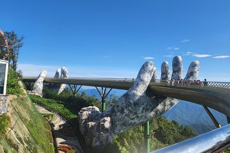 Golden Bridge- Marble Mountain- Monkey Mountain - Dragon Bridge