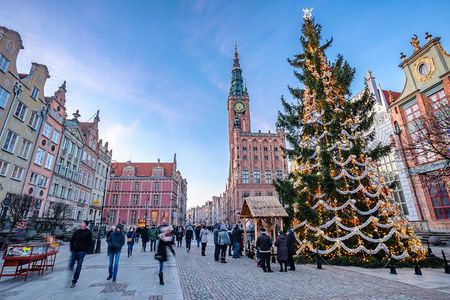 Town Hall and Gdansk Old Town Private Tour with Tickets 