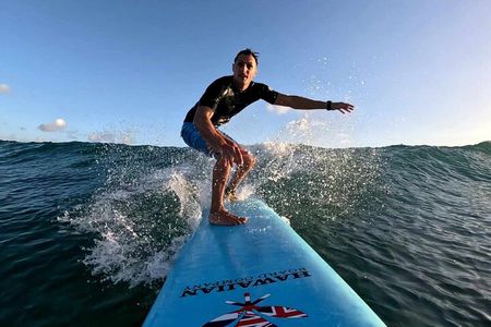 Private 1-on-1 Surf Lesson with Videos and Photos