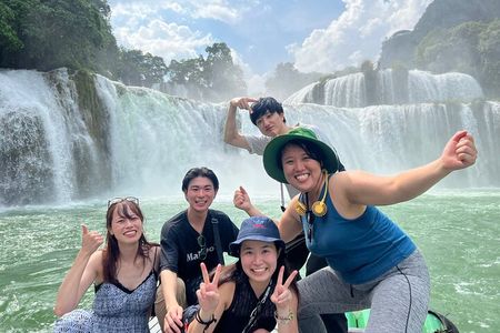 From Hanoi: Ban Gioc Waterfall - Angel Mountain 2D/1N By Car