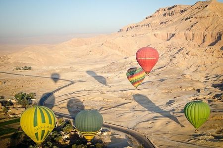 Luxor West Bank Private Tour with Hot Air Balloon