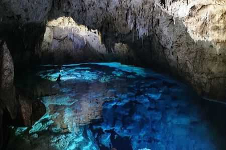 Snorkeling in the Cenotes of Bayahibe