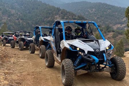 Buggy adventure and dinner on sunset in Agafay desert of Marrakech