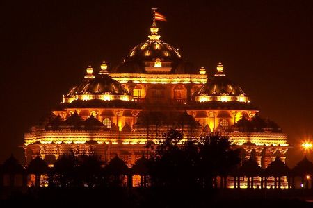 Akshardham Temple Evening Tour with Light & Musical Fountain Show