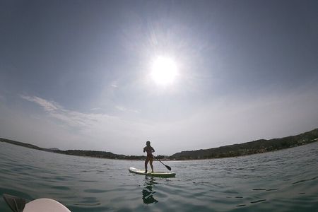  Paddle Yoga in the Green Coast
