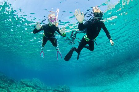 Plakias, Crete: Quality Snorkelling course - family fun 