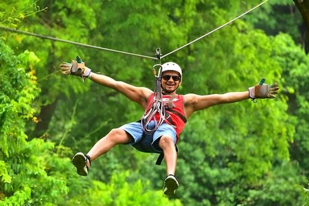 Roatan Zipline Adventure, Sloths & Monkeys,Chocolate Factory Tour