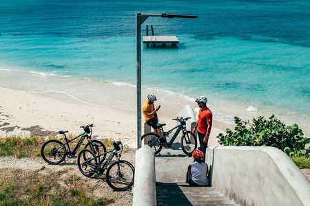 Private Street Art Murals and Coastal San Nicolas E-Bike Aruba