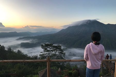 6 Hours Sunrise Point and Natural Hot Spring Tour in Bali