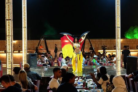 Deluxe Premium Dubai Desert Safari with Camel Ride, and Live Show