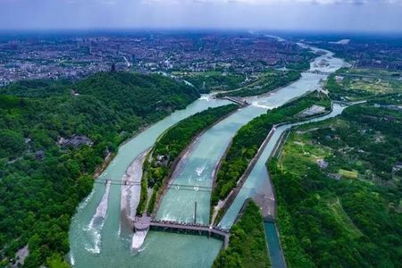 Dujiangyan irrigation+Mt. Qingcheng or Panda Park Day Tour