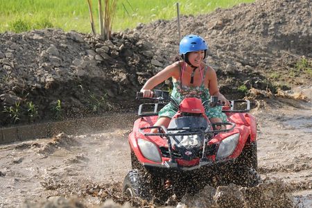 ATV Tour Through Fun Zone and Scenic Trek