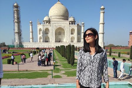 Taj Mahal Sunrise & Sunset Garden Tour From Delhi 