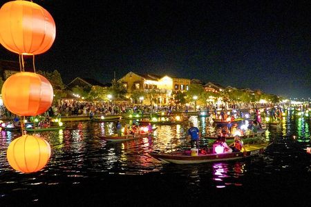 Private HOI AN Coconut Boat AND HOI AN Ancient TOWN FROM DN CITY