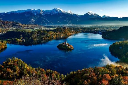Lake Bled, Lake Bohinj. From Ljubljana/Zagreb/Piran/Postojna.
