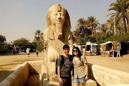 Full Day Tour Giza Pyramids, Memphis, and Saqqara, Lunch included