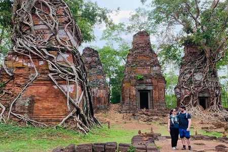 Boeng Mealea & Koh Ker temples (Siem Reap to Preah Vihear)