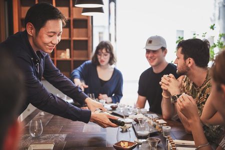Sake Tasting Omakase Course by Certified Sommeliers in Tokyo