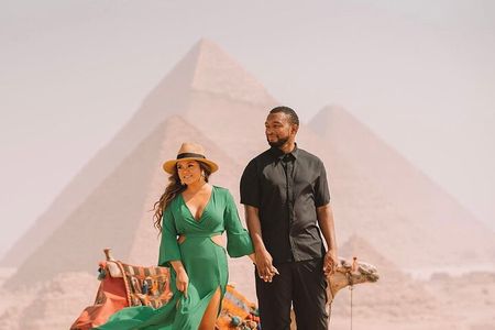 VIP Great Pyramid Tour From Inside & Sphinx & Camel Tour