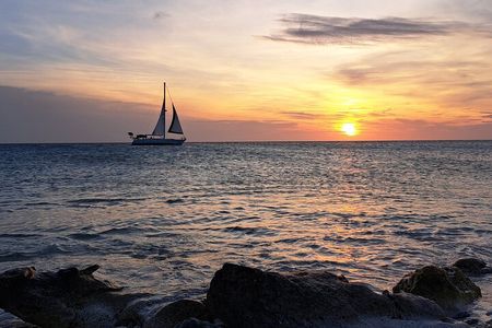 100% Private Sunset Sail on the most spacious monohull of Bonaire
