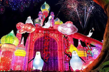 Dubai Glow Garden + Dino Park and Magic Park Admission Ticket