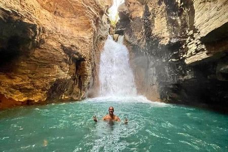 La Leona Waterfall and White River Tubing
