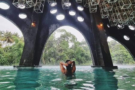 Tlaga Singha Infinity Pool, Jungle swing & Rice Terrace Trip