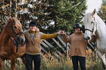 Riding Tour with Finnhorses at Santa Claus Village
