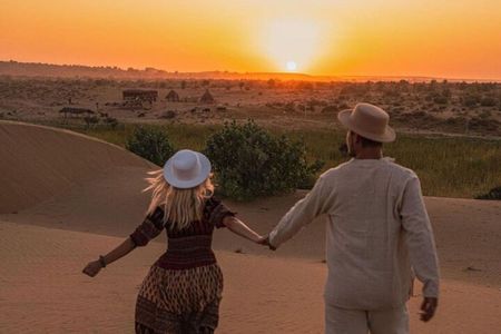 Dazzling Half Day Tour of Camel & Desert Safari with Sunset