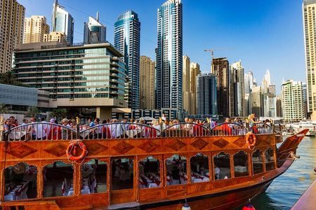 Premium Dhow Cruise in Dubai Marina with Dinner and Pick up