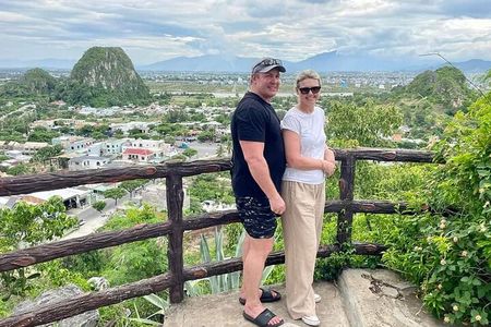 PRIVATE GuidedTOUR to Marble Mountain-Am Phu Cave-Monkey Mountain