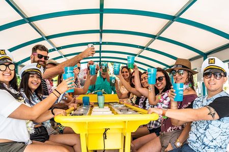 Private Party Boat to Island Hop, Dolphin Watch, and Swim