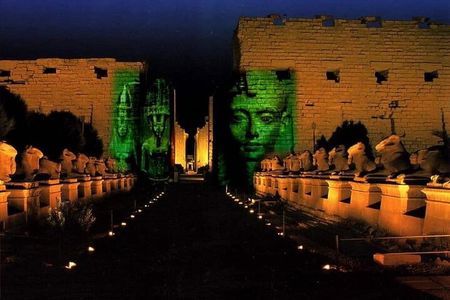 Light and Sound show at Karnak temple.