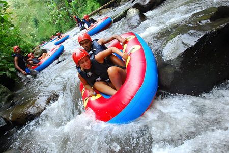 Bali River Tubing Adventure and Uluwatu Sunset Tour with Dinner