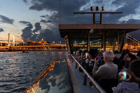 Budapest Danube River Sightseeing Night Cruise with Drinks